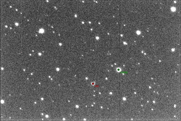 Mapka - V0951 Per, JD 2456936.45235