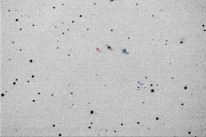 Mapka - DX Ari, JD 2456985.20534