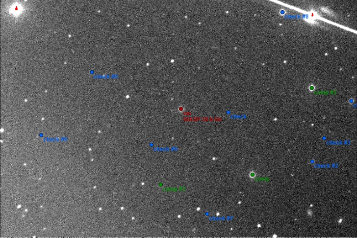 Mapka - WASP-39, JD 2457074.46141