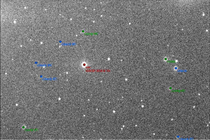 Mapka - WASP-85 A, JD 2457102.30478