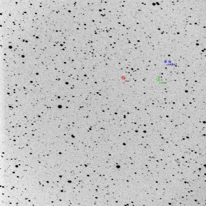 Mapka - V0405 Gem, JD 2457106.25470