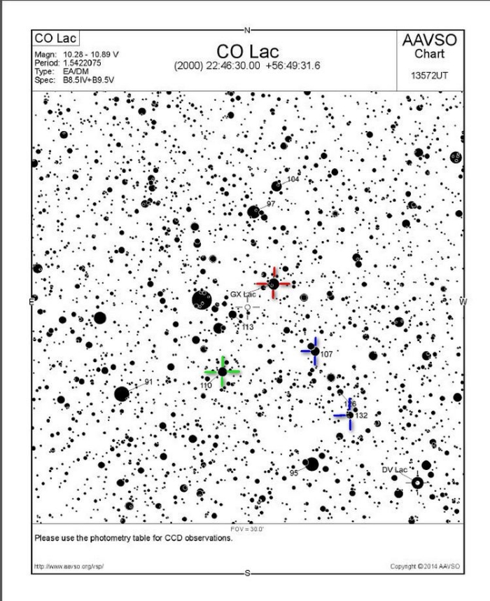 Mapka - CO Lac, JD 2457208.34468