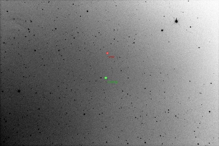 Mapka - GY Aur, JD 2454750.38491