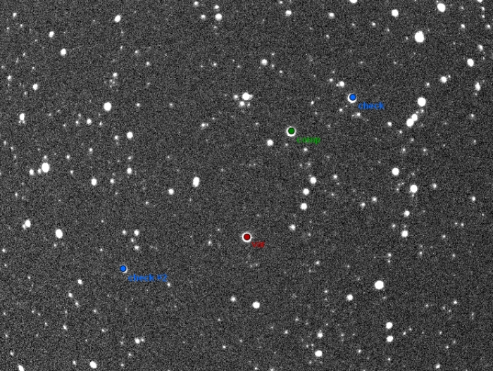 Mapka - EK Cep, JD 2457267.31916