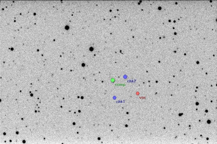 Mapka - GJ 3236, JD 2457396.16348