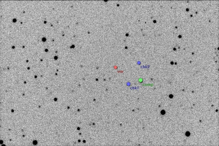 Mapka - GJ 3236, JD 2457409.34247