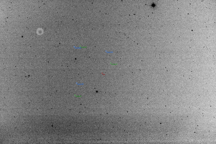 Mapka - HN UMa, JD 2457470.35517