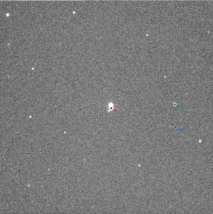 Mapka - BW Dra, JD 2457530.42059