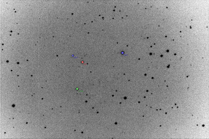 Mapka - V0380 Dra, JD 2457530.33248