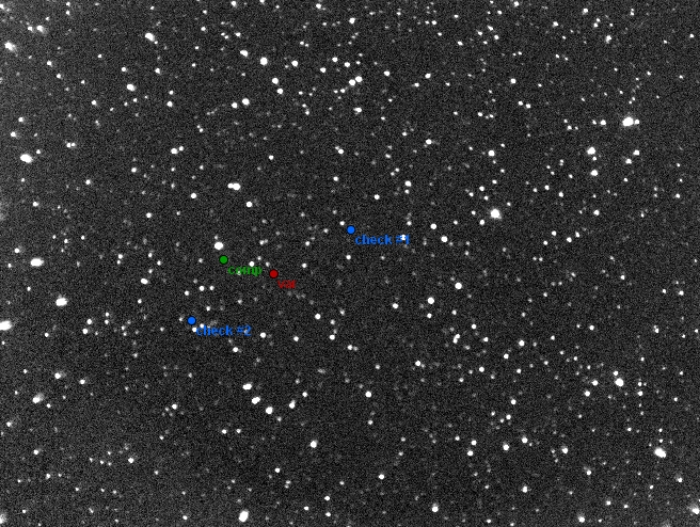 Mapka - IR Cas, JD 2457564.39066