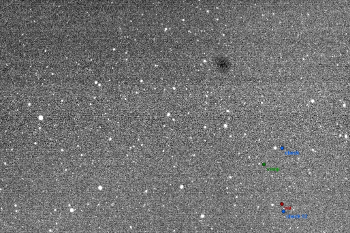 Mapka - V0562 Dra, JD 2457562.38450