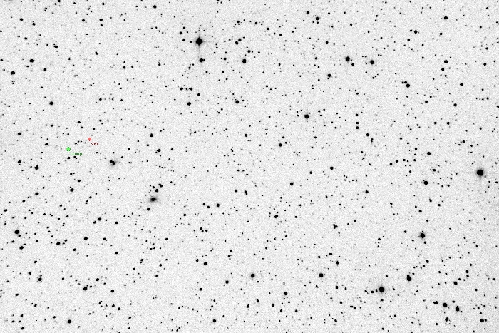 Mapka - CzeV927, JD 2457631.27300