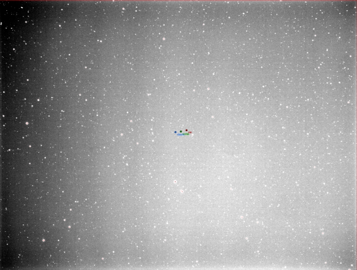 Mapka - V0546 And, JD 2457707.28360