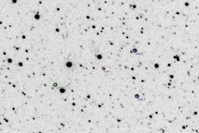 Mapka - V0974 Cyg, JD 2454271.35275