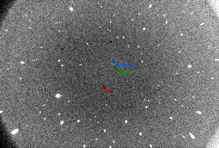 Mapka - PZ UMa, JD 2457773.45083