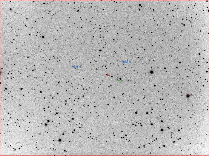 Mapka - CX CMi, JD 2457798.40446