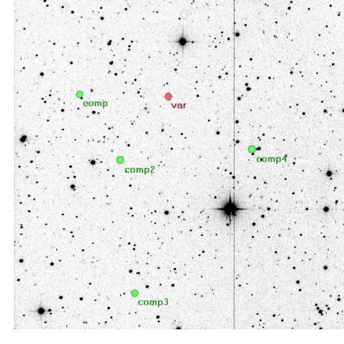 Mapka - WASP-92, JD 2457840.34132