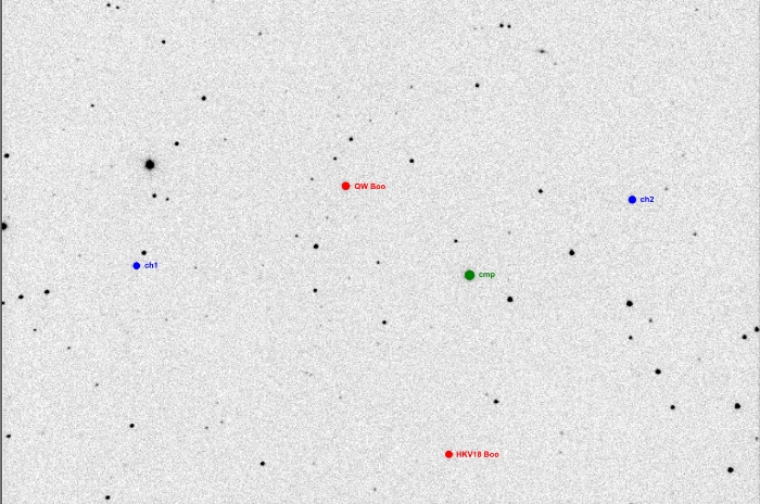 Mapka - QW Boo, JD 2457874.32844