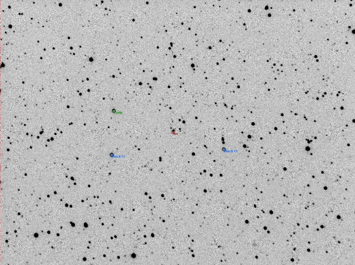 Mapka - V1105 Her, JD 2457895.40154