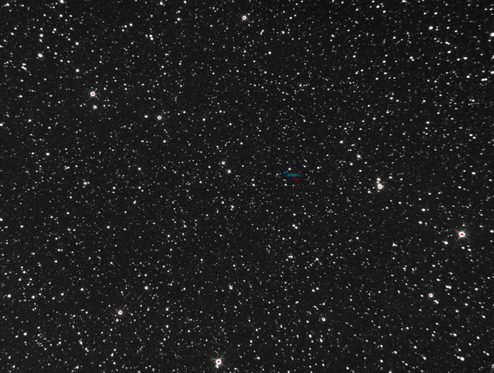 Mapka - V0873 Lyr, JD 2457907.33254