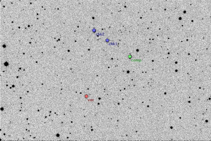 Mapka - V1073 Her, JD 2457906.37215