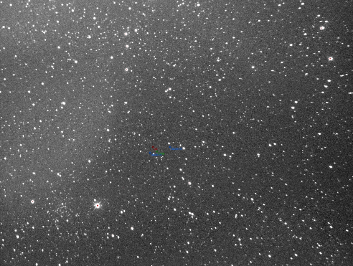 Mapka - V0960 Cep, JD 2457974.35003
