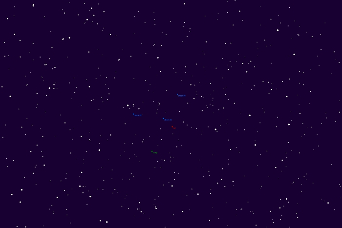 Mapka - EF Dra, JD 2457975.37390
