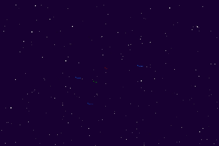 Mapka - V0829 Her, JD 2457984.36880