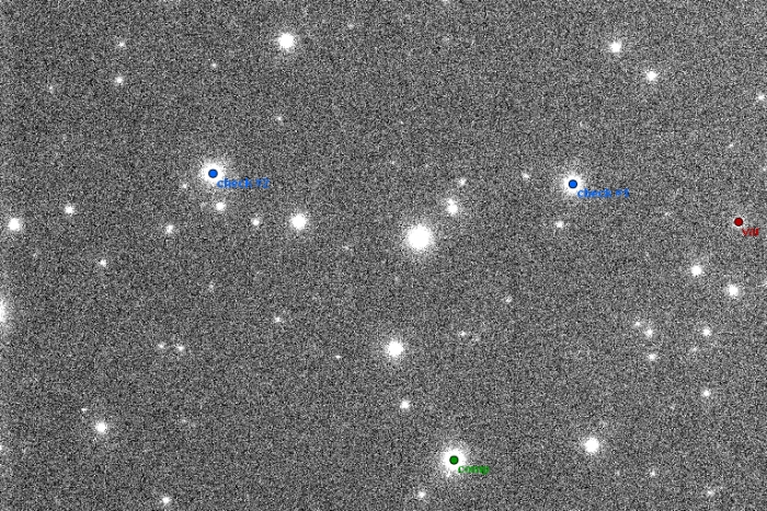 Mapka - V0960 Cep, JD 2458052.26535