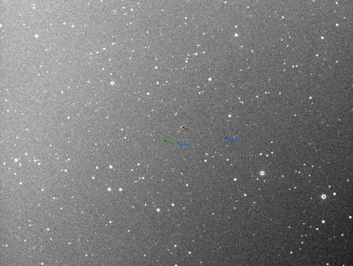 Mapka - GU Leo, JD 2458144.38710