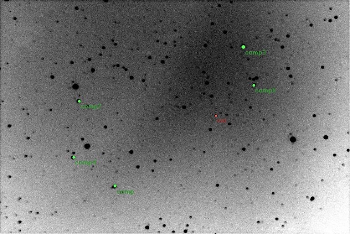 Mapka - GSC 03089-01027, JD 2454926.46752