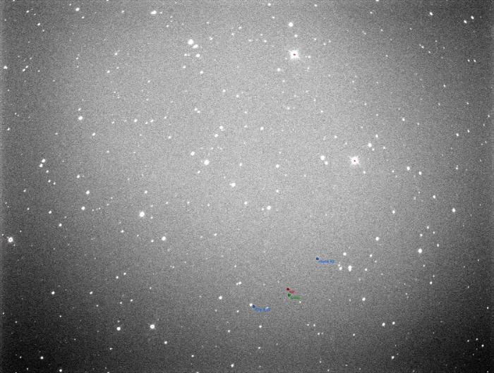 Mapka - V0444 UMa, JD 2458226.31996