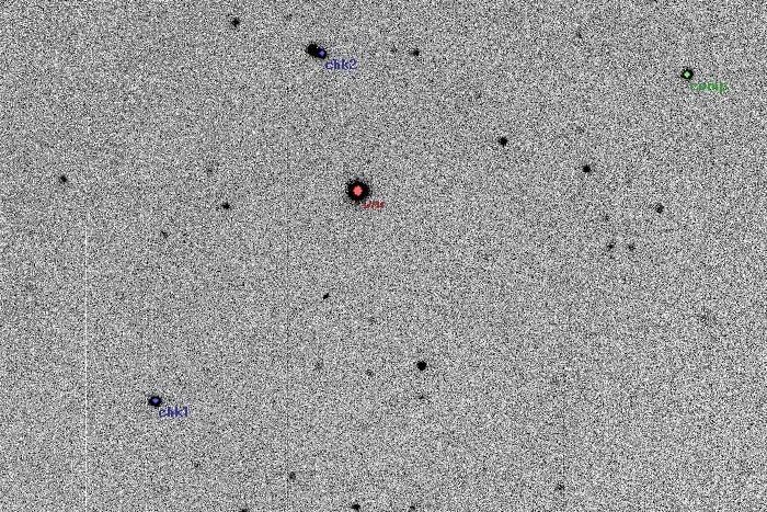 Mapka - V0829 Her, JD 2454947.39464