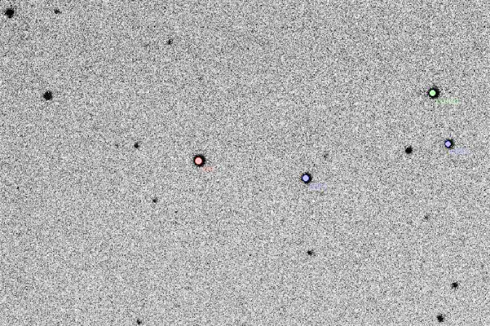 Mapka - TW CrB, JD 2454950.37771