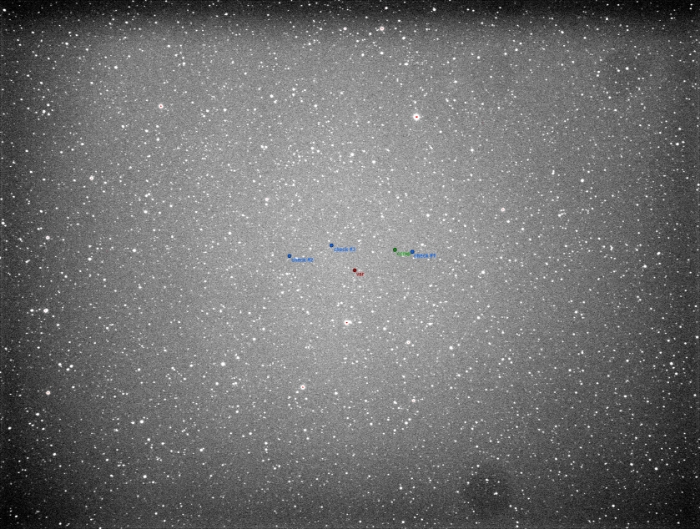 Mapka - V0501 Oph, JD 2458273.32655