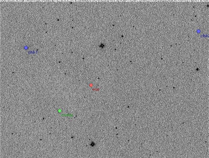 Mapka - RU UMi, JD 2454943.29579