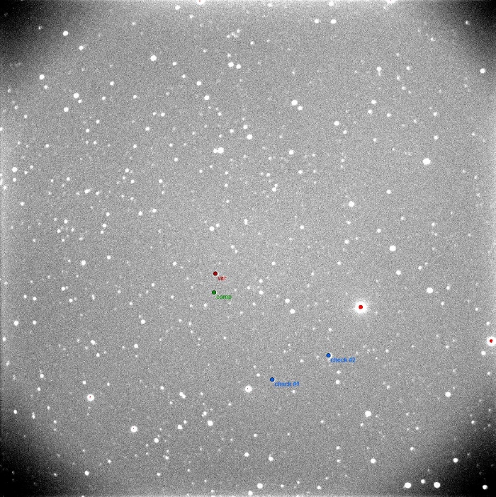 Mapka - V1137 Cas, JD 2458350.30724