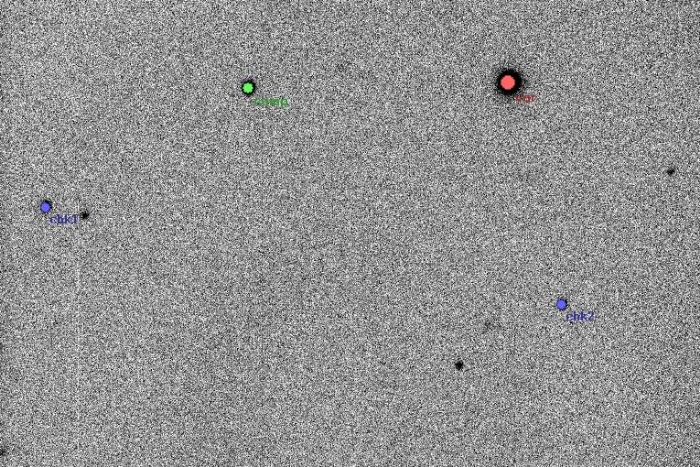Mapka - XY Leo, JD 2454964.31694