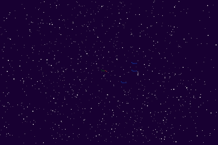 Mapka - BE Dra, JD 2458382.26745