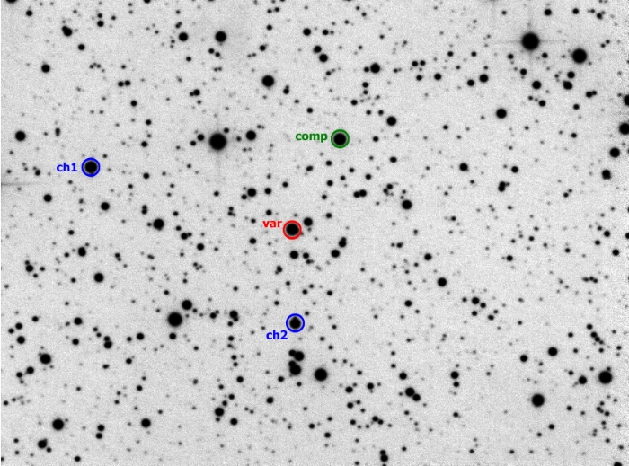 Mapka - V0964 Per, JD 2458402.39230