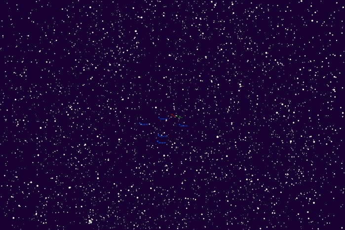 Mapka - LW Dra, JD 2458407.23539