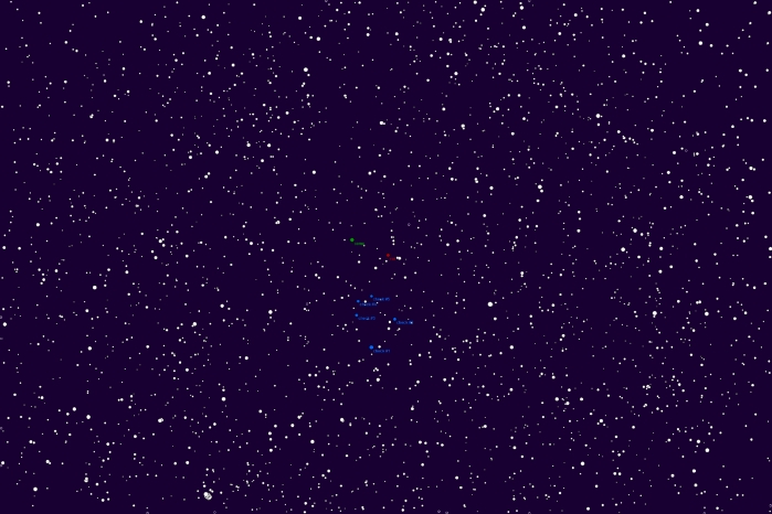 Mapka - LW Dra, JD 2458431.18958