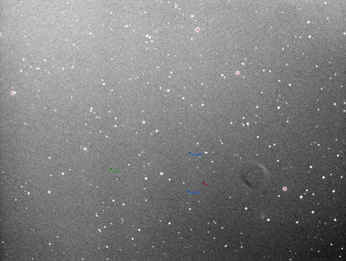 Mapka - V0446 UMa, JD 2458532.21233