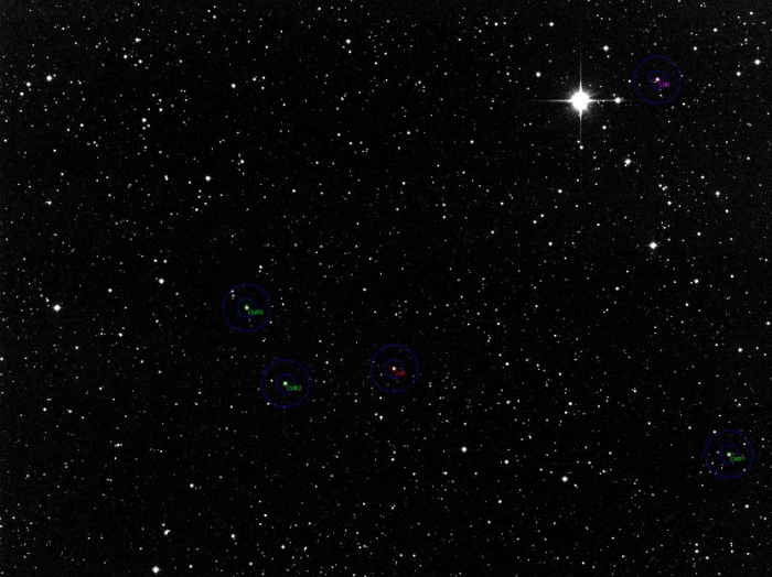 Mapka - V0882 Per, JD 2458534.23560