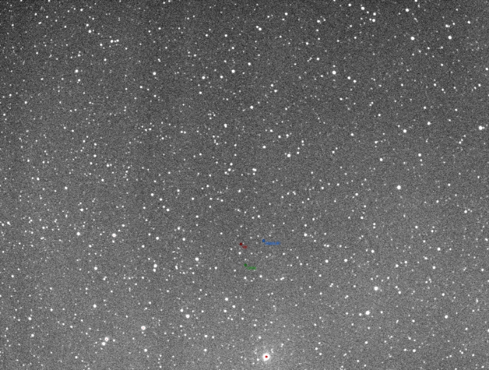 Mapka - V0951 Per, JD 2458543.22011