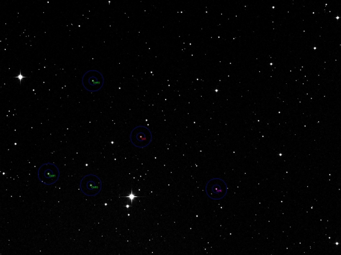 Mapka - PZ UMa, JD 2458539.53807