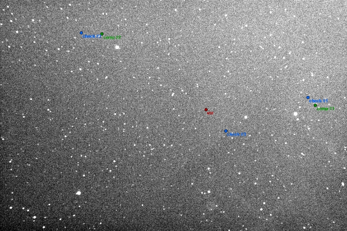 Mapka - DZ Lyn, JD 2458534.28106