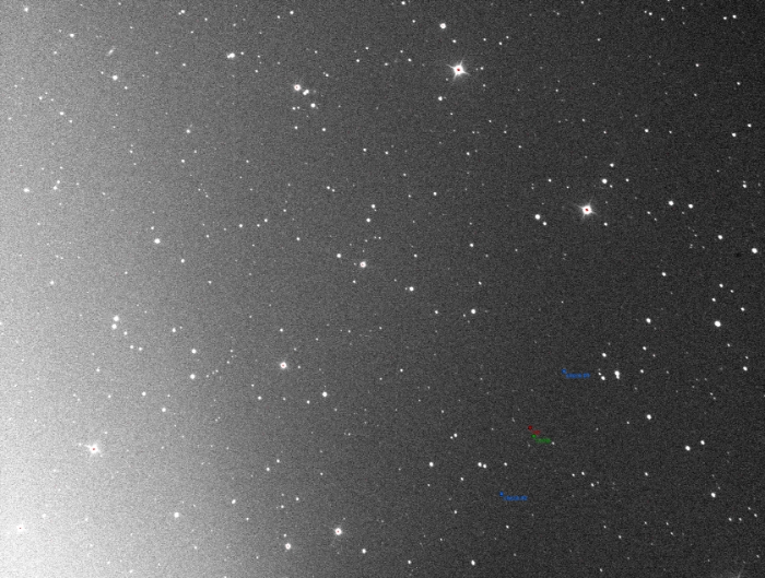 Mapka - V0444 UMa, JD 2458573.40263