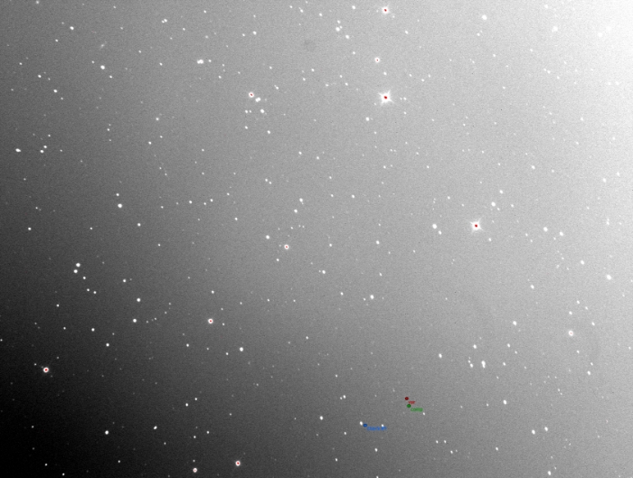 Mapka - V0444 UMa, JD 2458589.29509