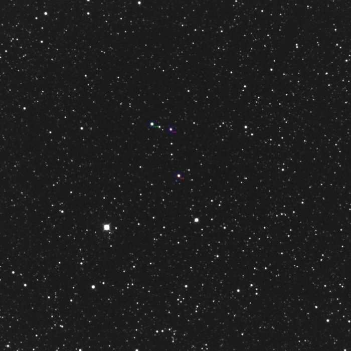 Mapka - YY Sgr, JD 2458616.68309